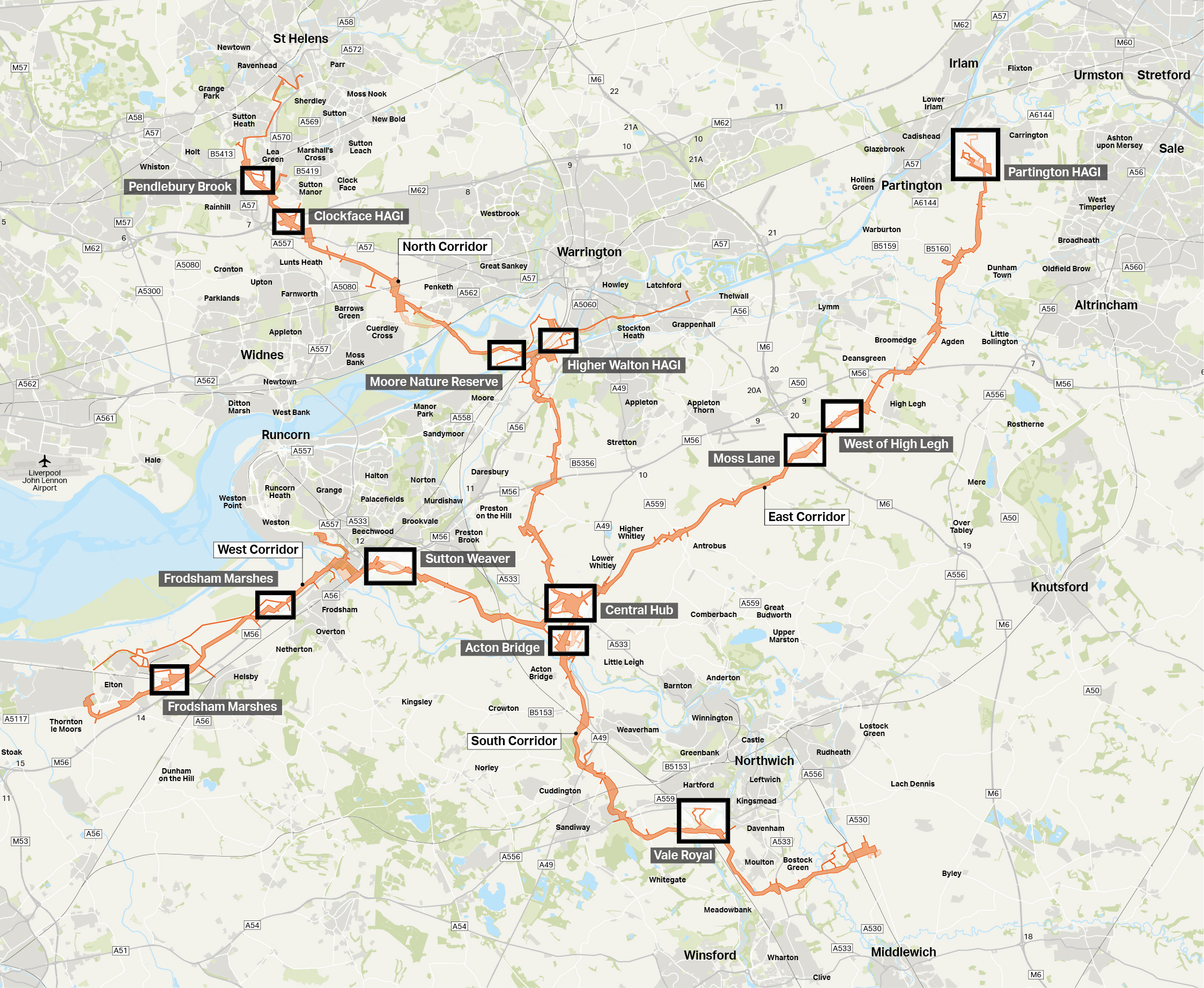 Targeted consultation map